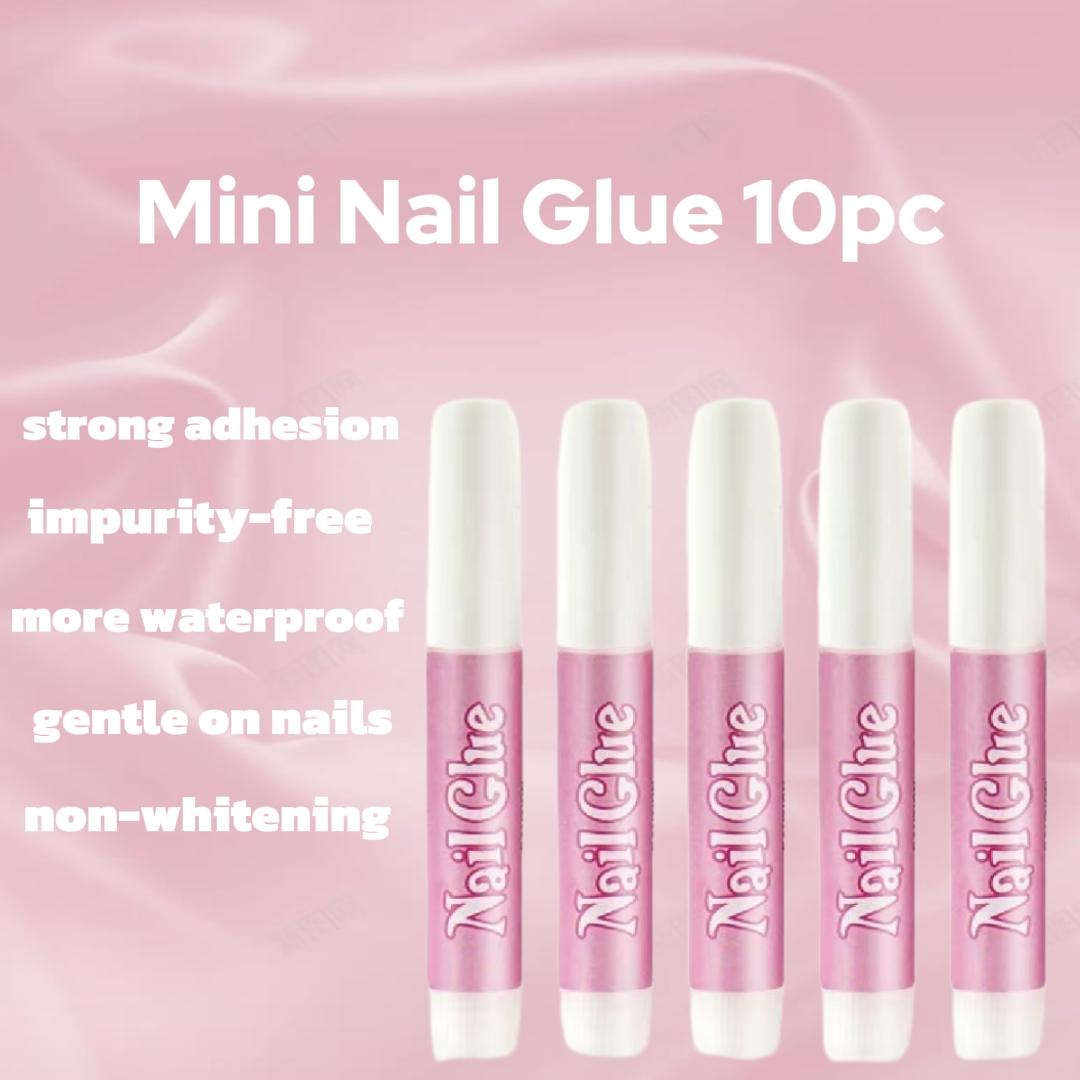 Strong Adhesion 2g Nail Glue 10 pc for Flawless Manicure and Nail Art, Nail Care Polish Smooth Waterproof - Liliana Nail's