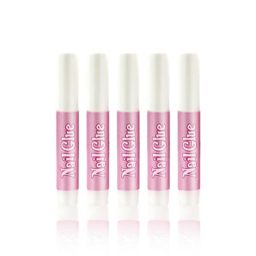 Strong Adhesion 2g Nail Glue 10 pc for Flawless Manicure and Nail Art, Nail Care Polish Smooth Waterproof - Liliana Nail's