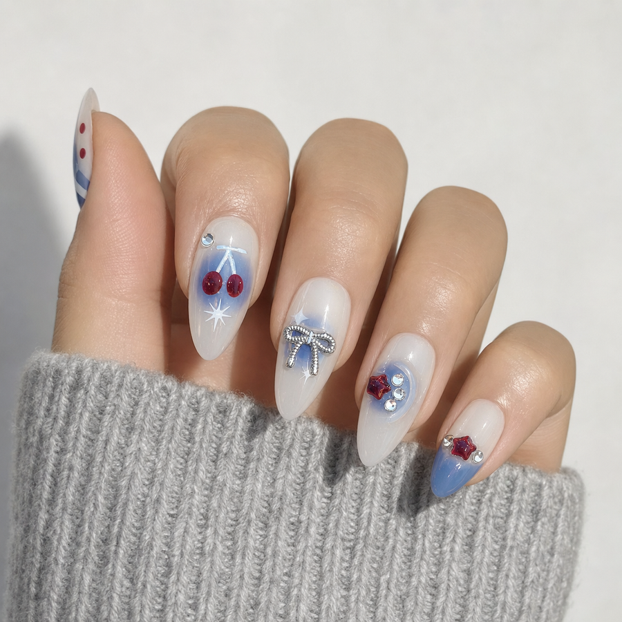 Glacier Cherry hand display