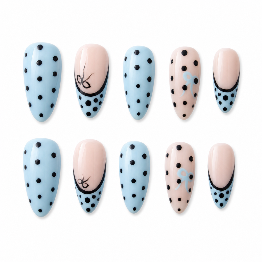 Dotty Blues white background