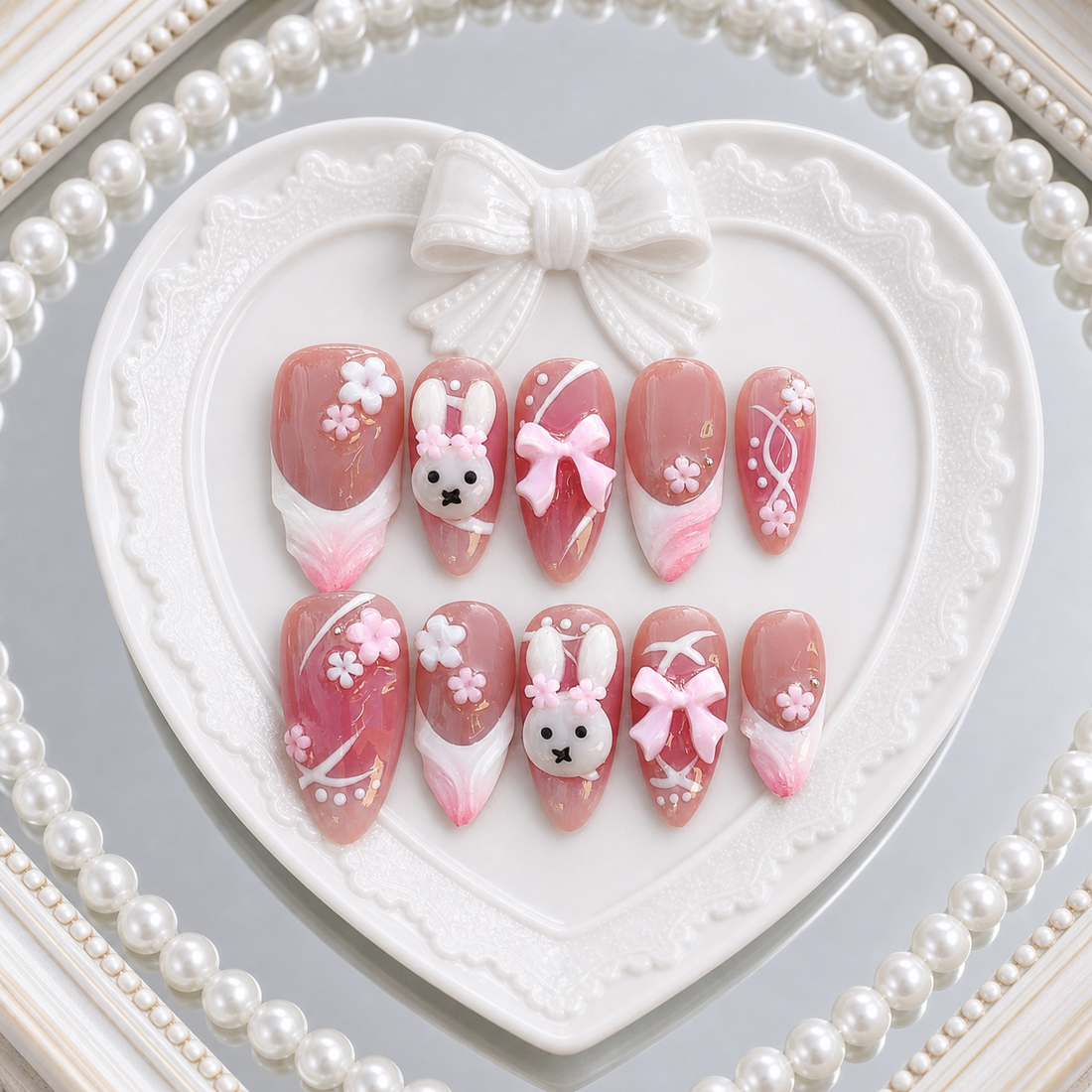 Miffy XOXO heart tray