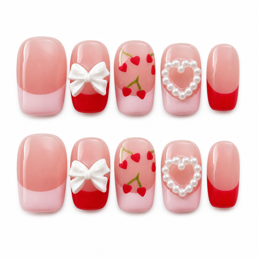 Cherry Kiss white background