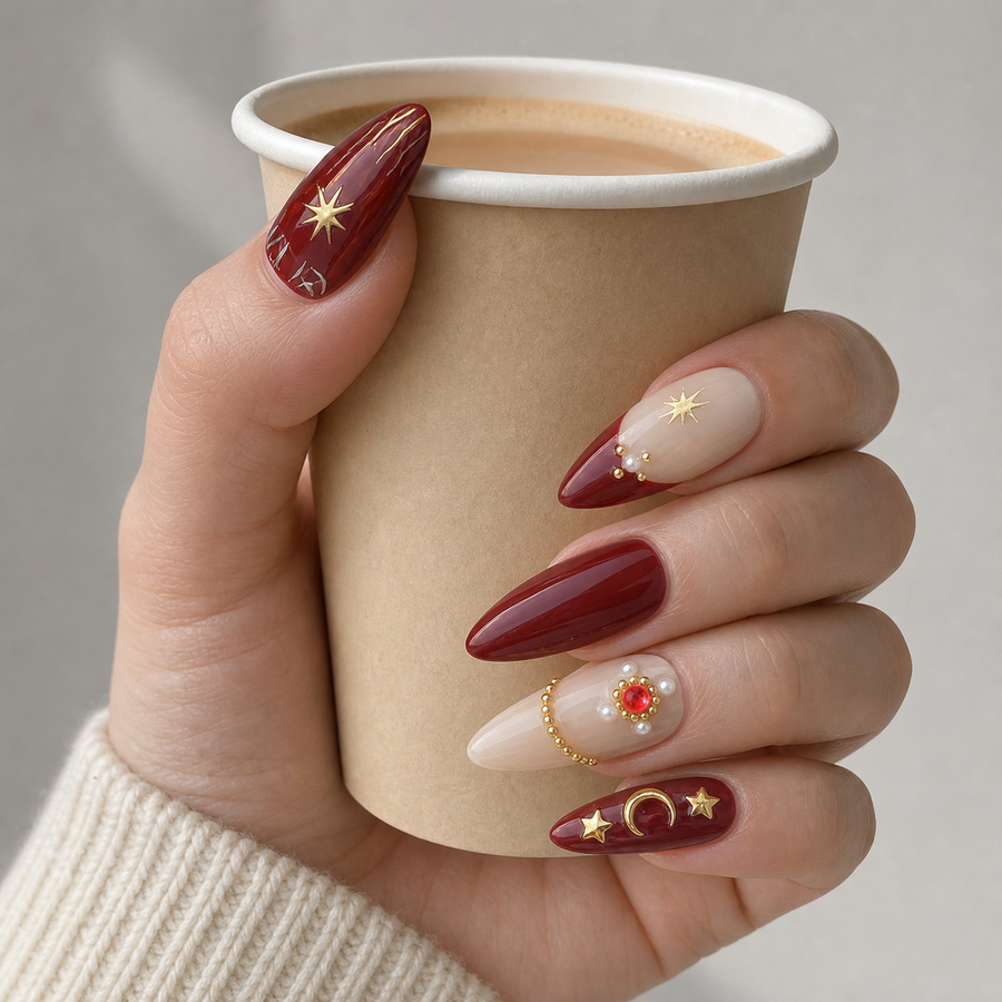 Crimson Eclipse hand display