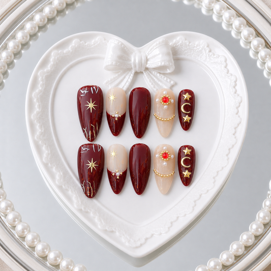 Crimson Eclipse heart tray