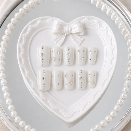 Stardust Veil heart tray