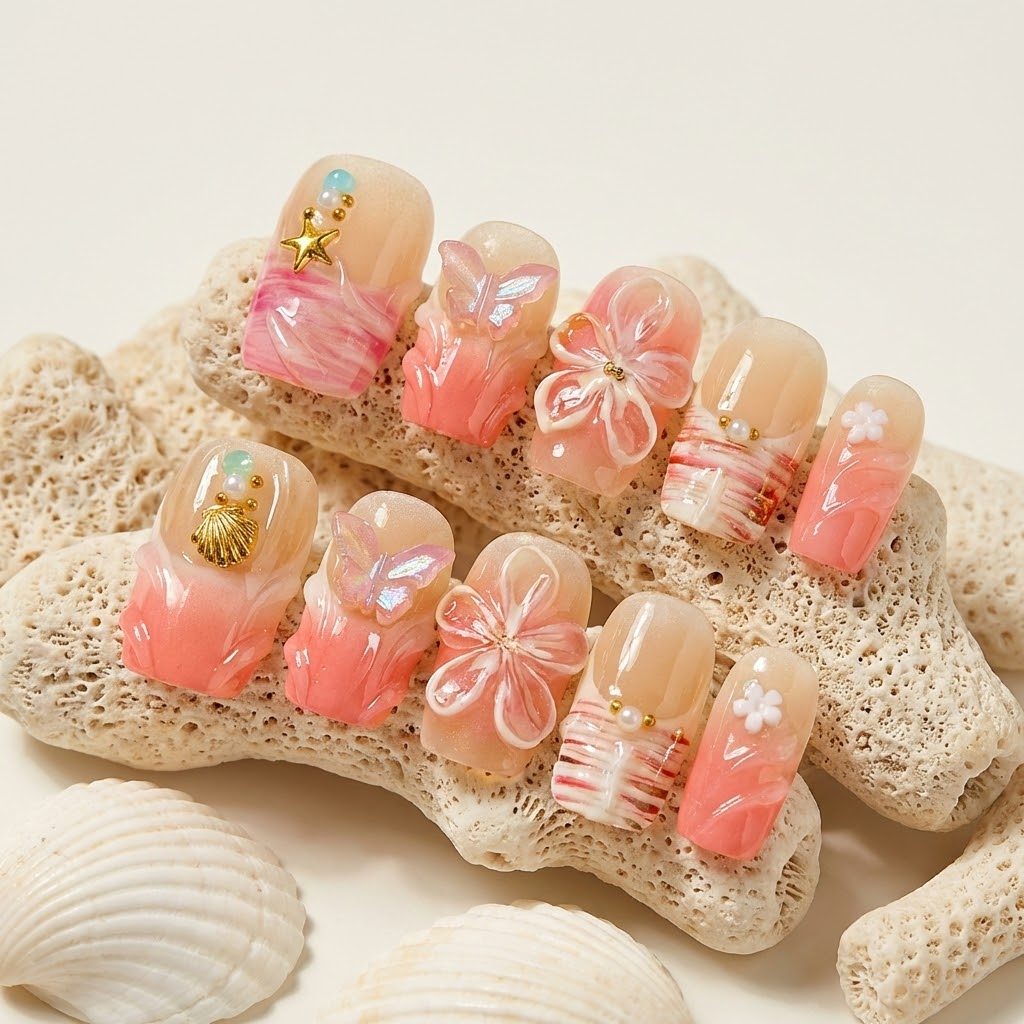 Dreamy Seashell - Liliana Nail's