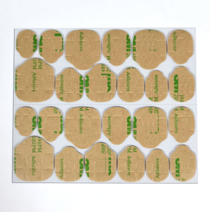 10PC Strong Nail Adhesive Tabs – Reusable Double-Sided Sticky Glue for Press-On Nails | Easy to Use, Waterproof, Long-Lasting Hold - Liliana Nail's