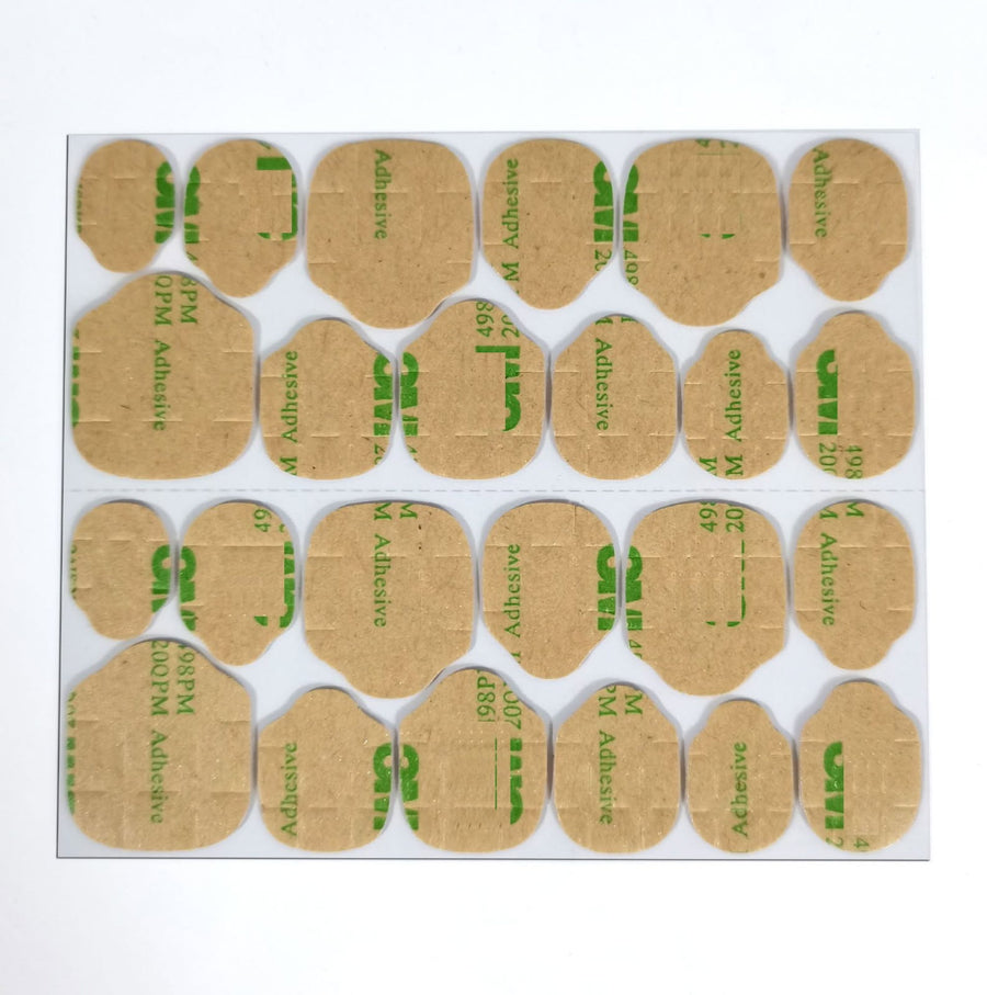 10PC Strong Nail Adhesive Tabs – Reusable Double-Sided Sticky Glue for Press-On Nails | Easy to Use, Waterproof, Long-Lasting Hold - Liliana Nail's