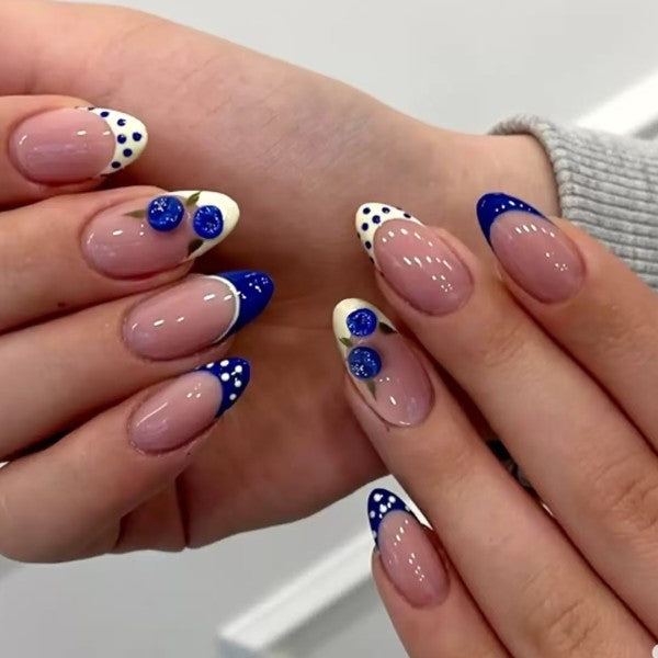 Blueberry Polka - Liliana Nail's