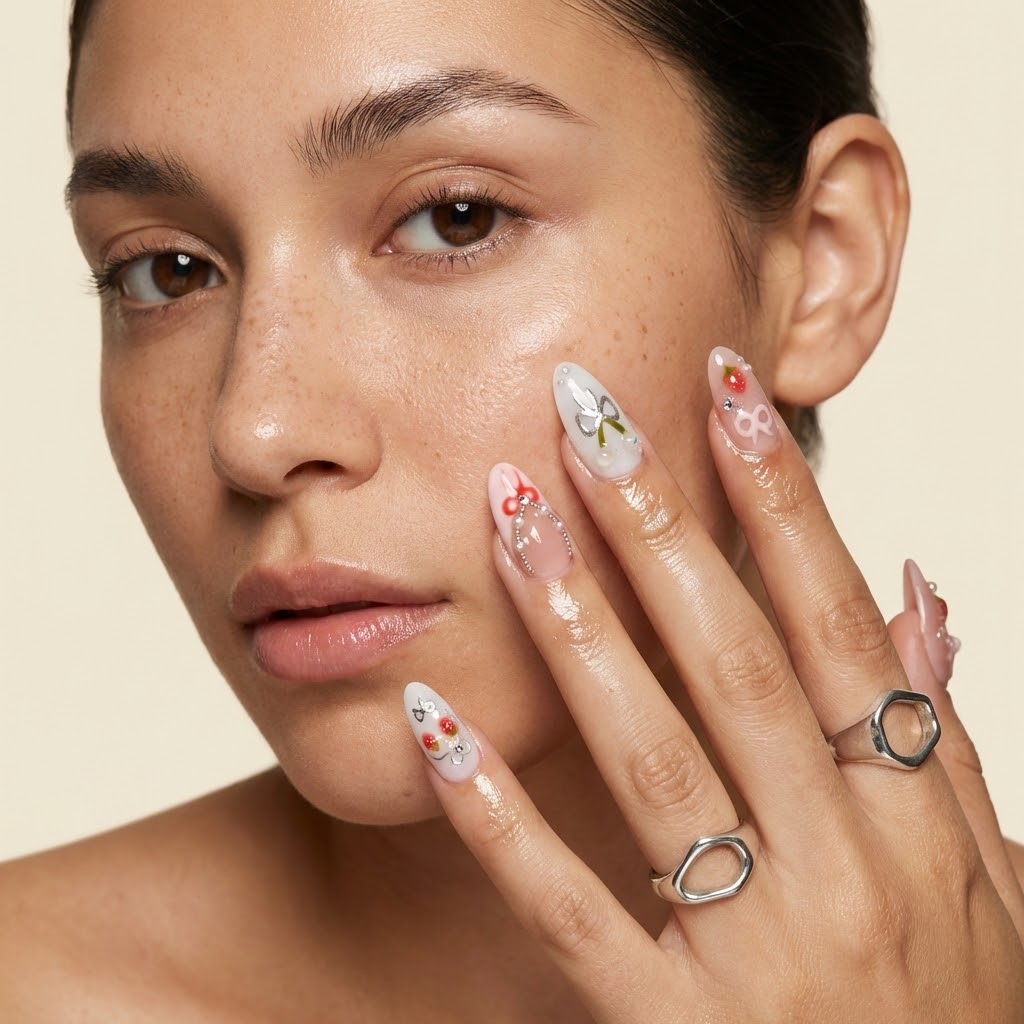 Coquette Strawberry - Liliana Nail's