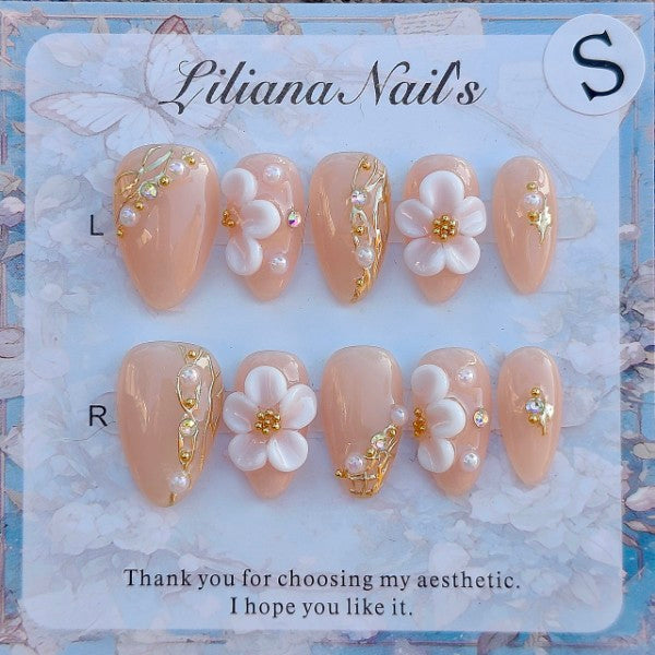 Champagne Fleur - Liliana Nail's