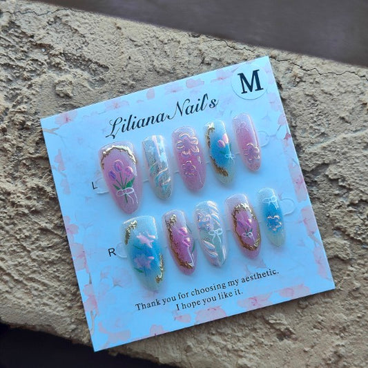 Pastel Garden Dream - Liliana Nail's