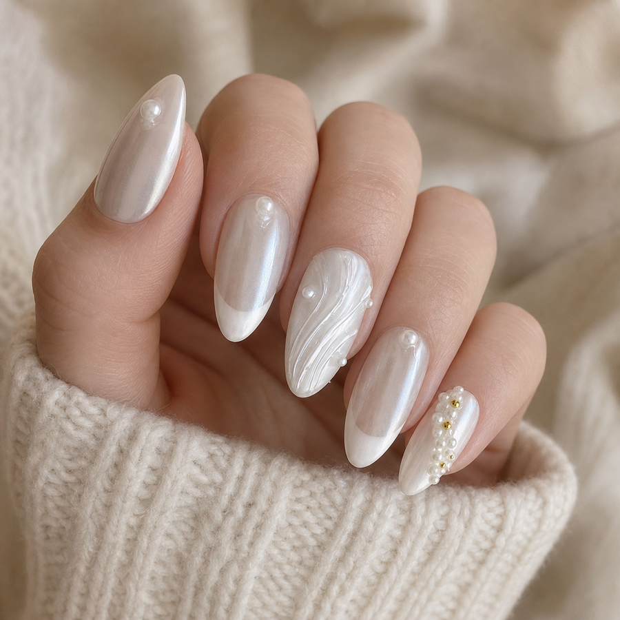 Pearl Elegance hand display