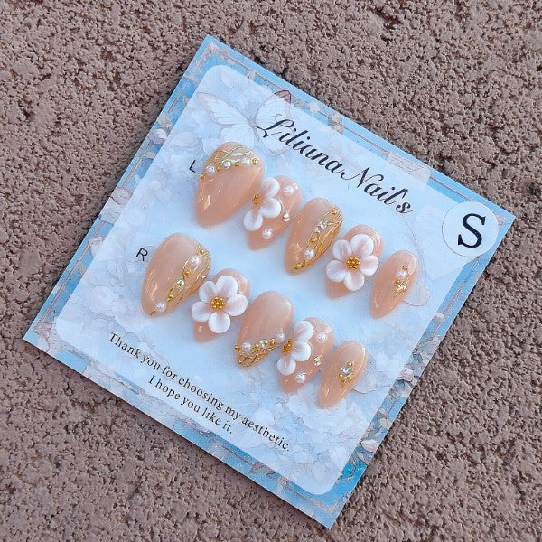 Champagne Fleur - Liliana Nail's