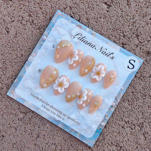 Champagne Fleur - Liliana Nail's