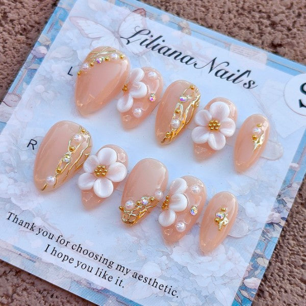 Champagne Fleur - Liliana Nail's