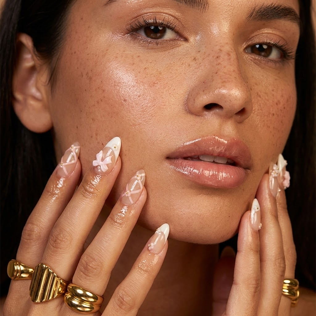 Cherry Ribbon - Liliana Nail's