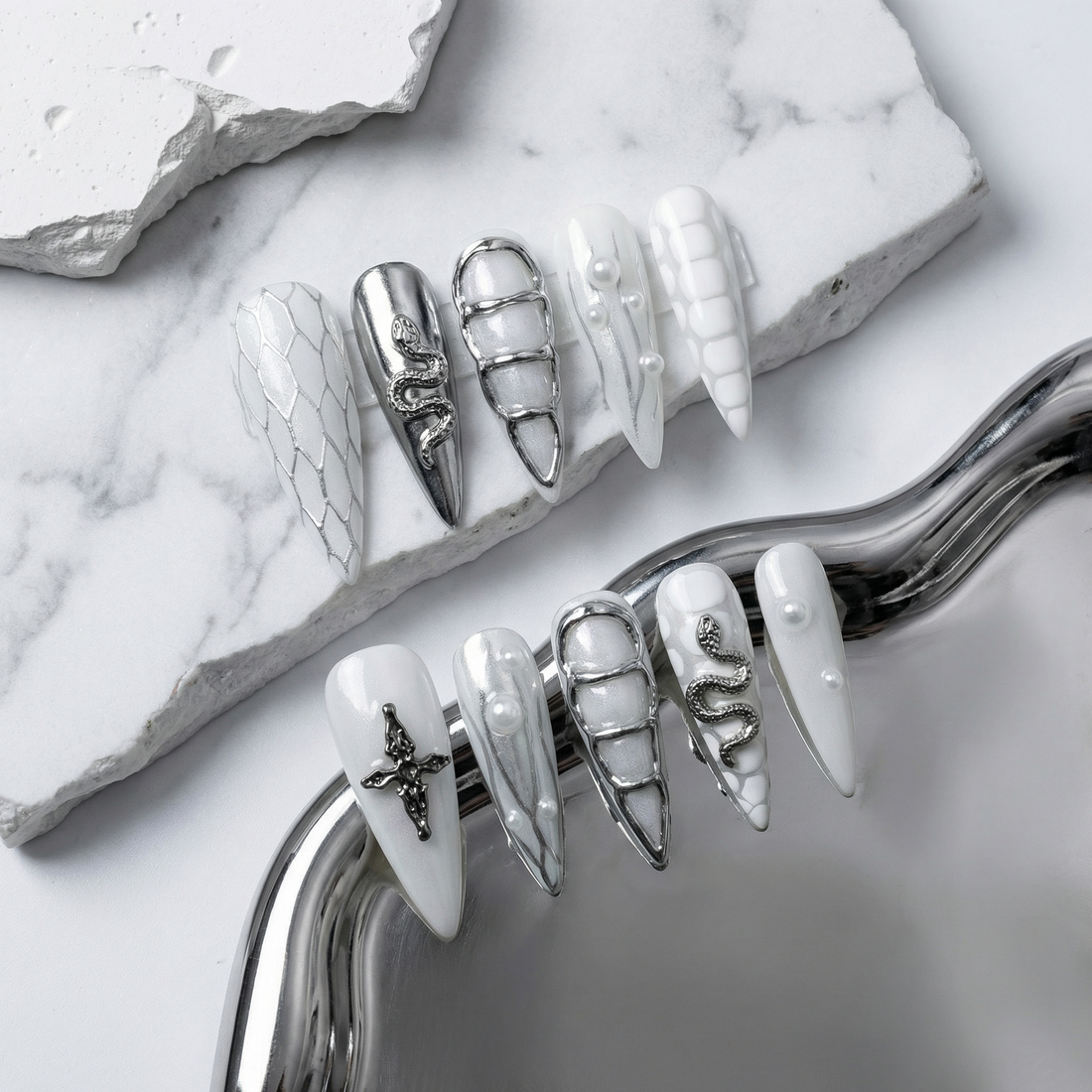 Silver Chrome - Liliana Nail's